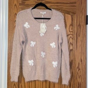 super soft Bow sweater